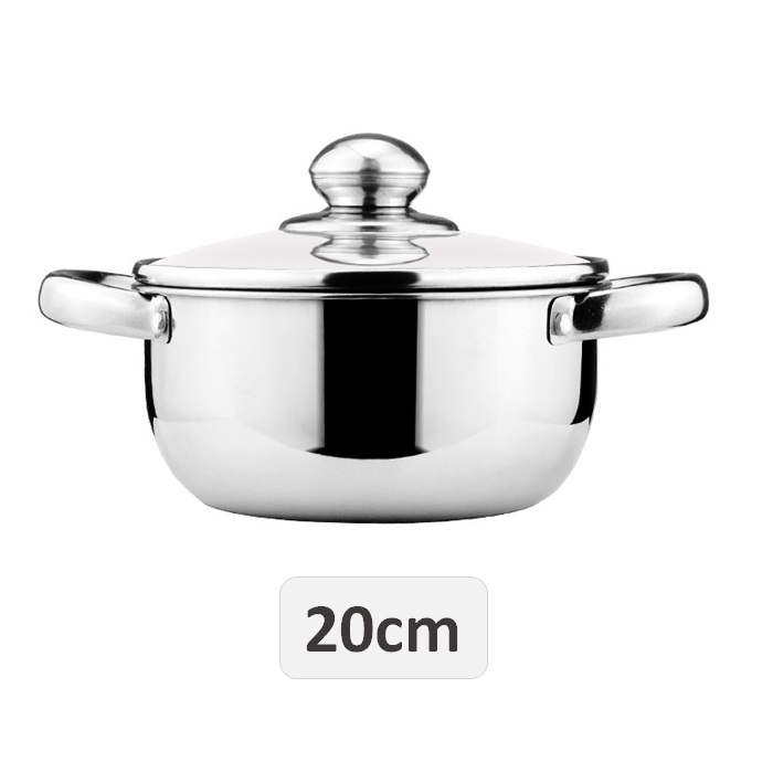 🌹[Local Seller] EXTRA GIFT DELETE OK NEWVIPPIE High Quality Stainless Steel Cooking Pot Multi-Function Kitchen Boiling 