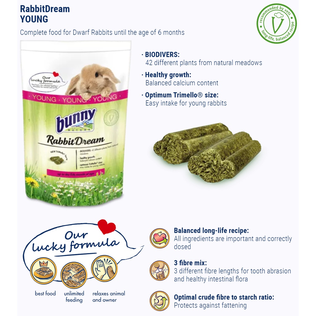 ラビットドリーム　ベーシック　4袋 バニーネイチャー ラビットドリーム ベーシック 4袋