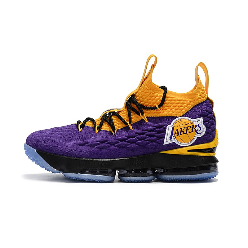 lebron shoes lakers colors