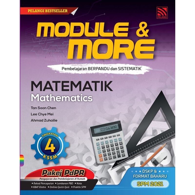 BUKU LATIHAN 2021 MODULE & MORE MATEMATIK TINGKATAN 4  Shopee Malaysia