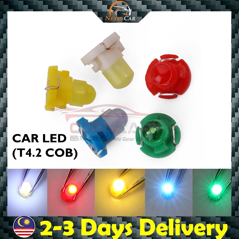 Nexus Car Car LED Cluster Instrument Lights T4.2 COB Dashboard Climate