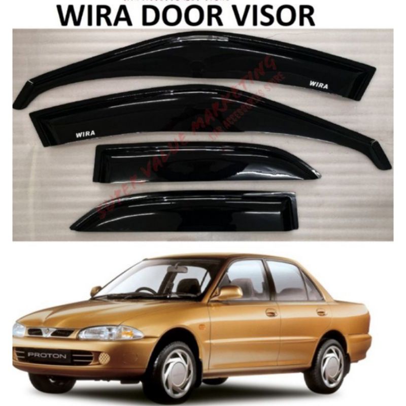 PROTON WIRA MOVE 4 INCH DOOR VISOR Shopee Malaysia
