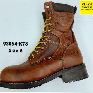 classy steel toe boots