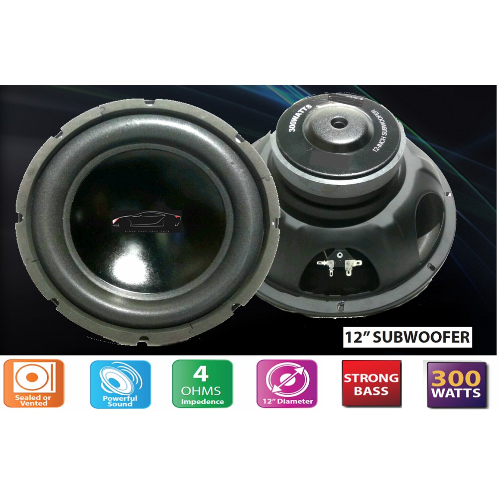 single woofer speaker