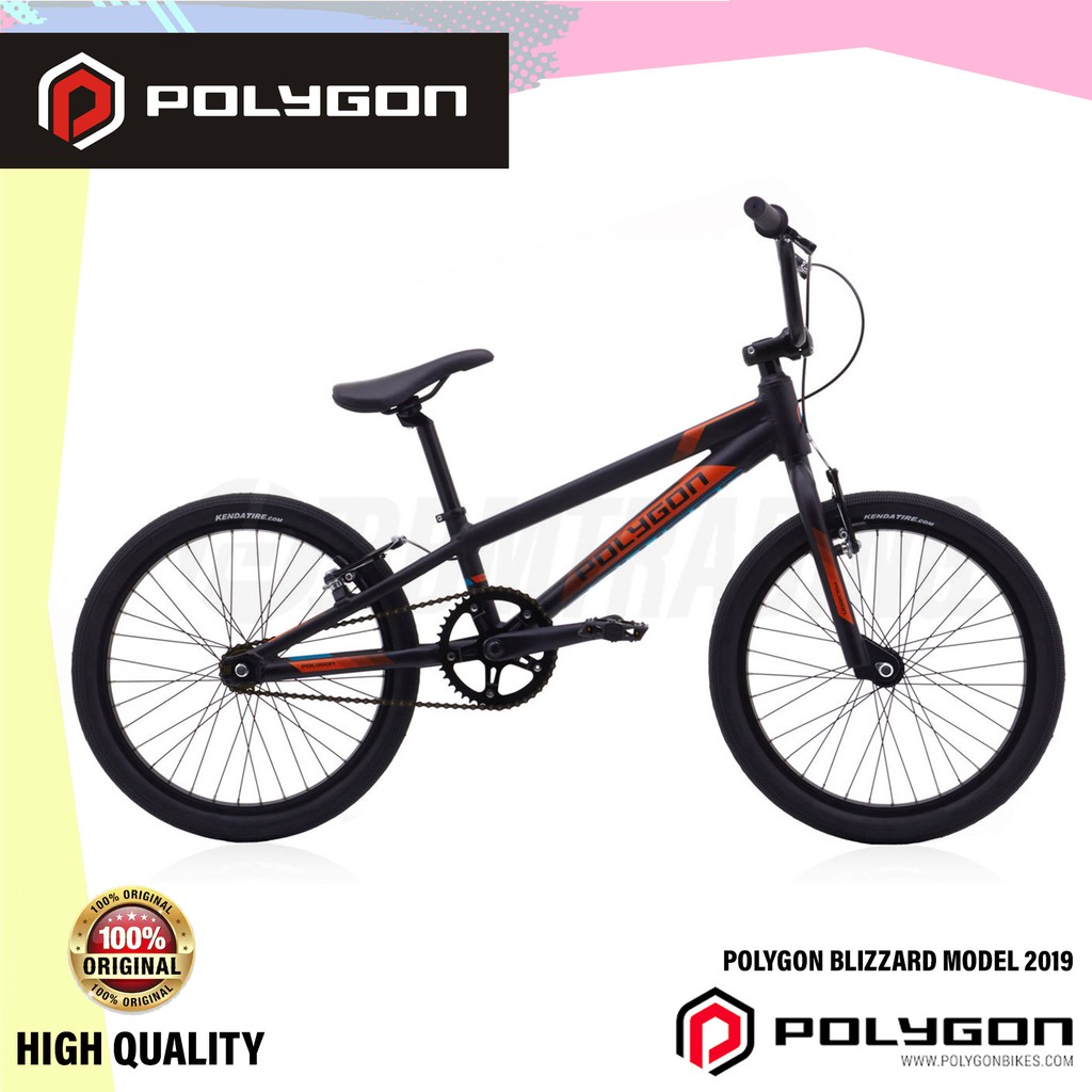  POLYGON  BLIZZARD  MODEL 2021 ALLOY BMX  RACE READY GEOMETRY  