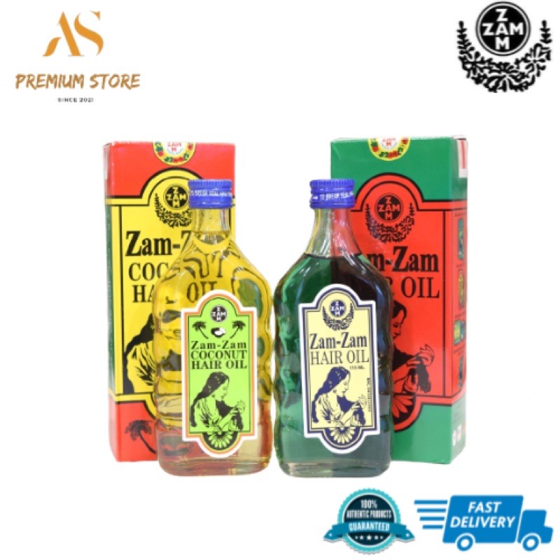 ZAMZAM Hair Growth Oil 115ml (Original & Coconut) Shopee Malaysia