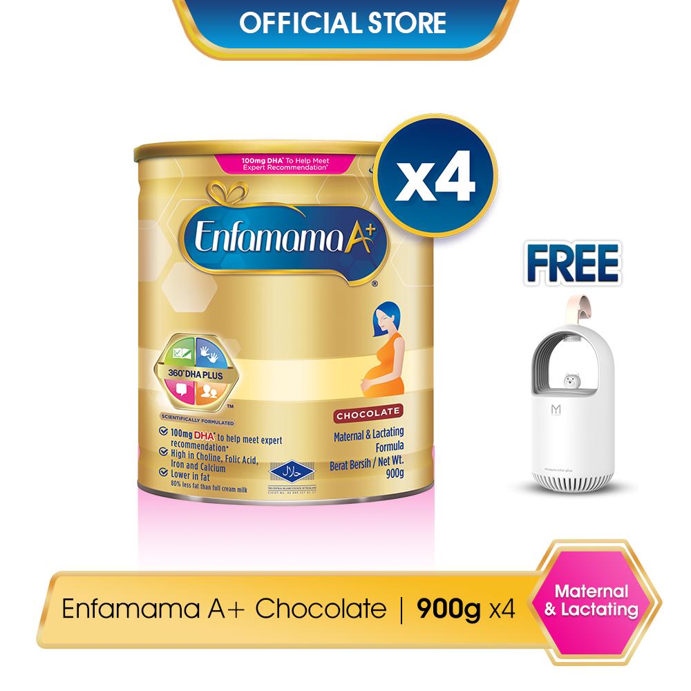 Enfamama A+ Chocolate Maternal & Lactating Milk Formula (3.6kg) [Free Mosquito Trap]