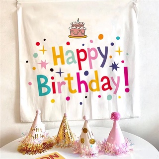 Happy Birthday Deco Decoration Banners Backdrops Home Party Ready Stock Hiasan Hari Jadi Shopee Malaysia