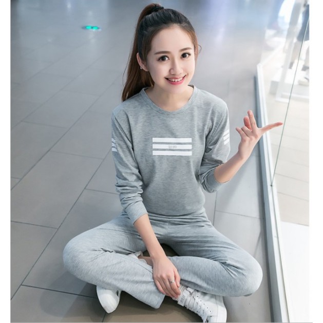 Set baju dan seluar Korean style Shopee Malaysia Set baju dan seluar Korean style Shopee Malaysia
