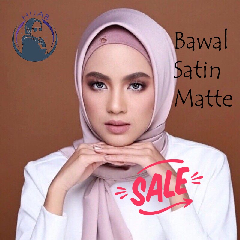 Tudung Bawal Hijabs Satin Tudung Hijabs Plain Color Warna Hijabs Ready Stock Malaysia Satin 1293