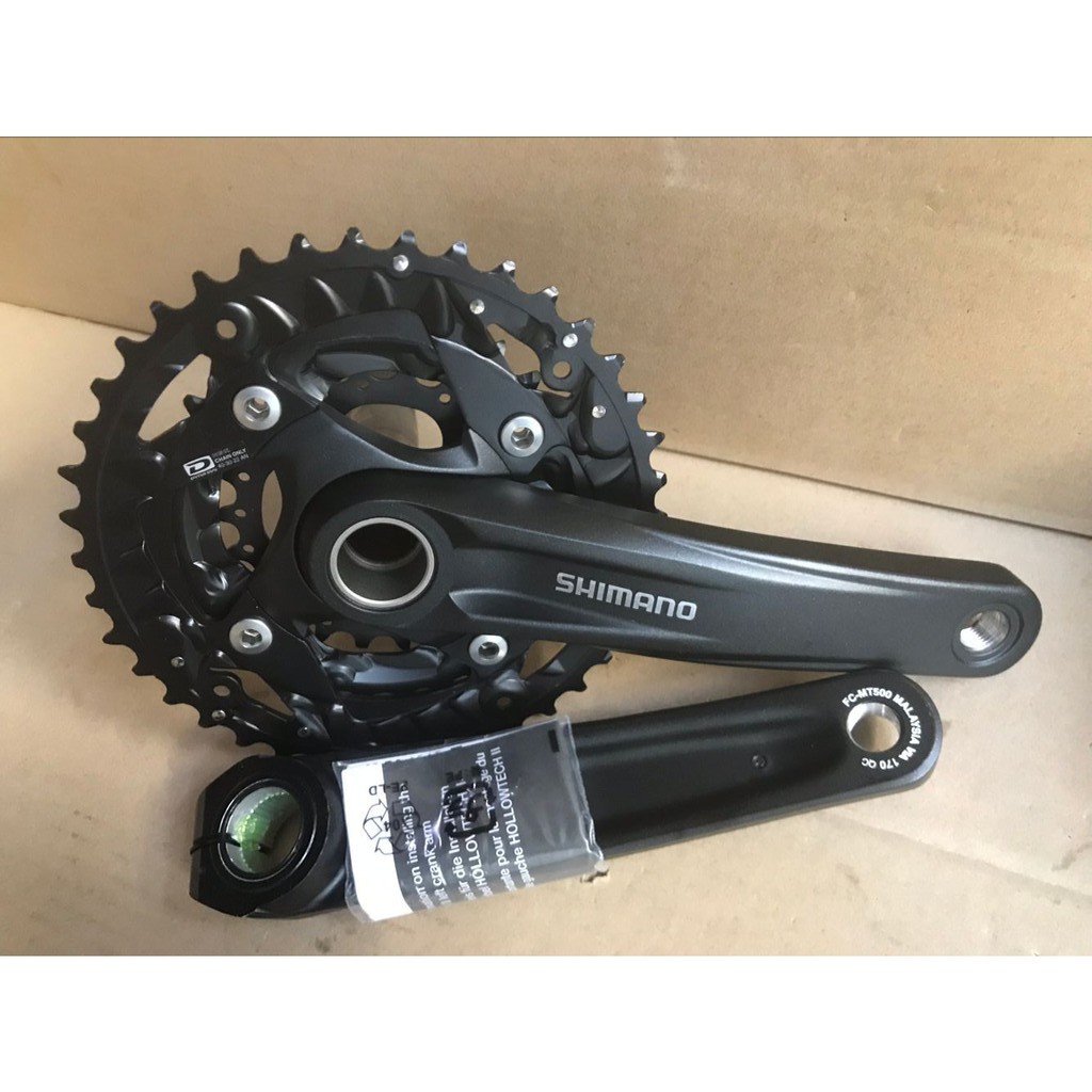 3 chainring crankset