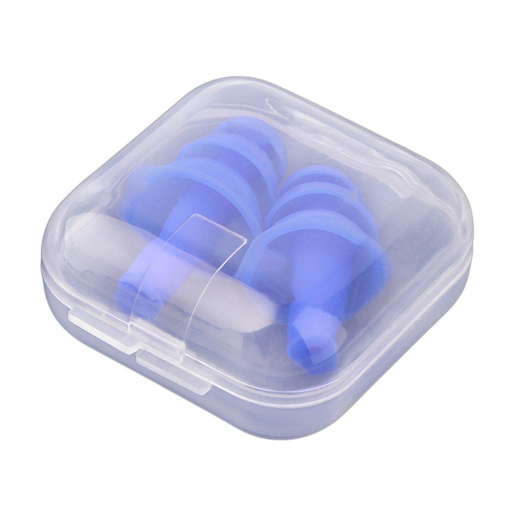 Ear Plugs Noise Cancelling Reusable Comfortable Silicone Earplugs for