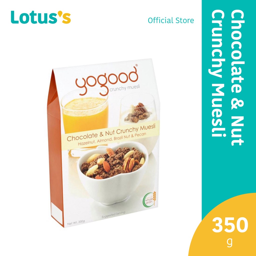 Yogood Chocolate & Nut Crunchy Muesli 350G Shopee Malaysia