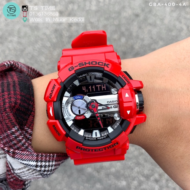 G Shock Bluetooth G Mix Watches Gba 400 4a Shopee Malaysia