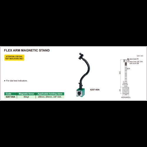 INSIZE 620780A Flex Arm Stand tillescenter Test, Measure