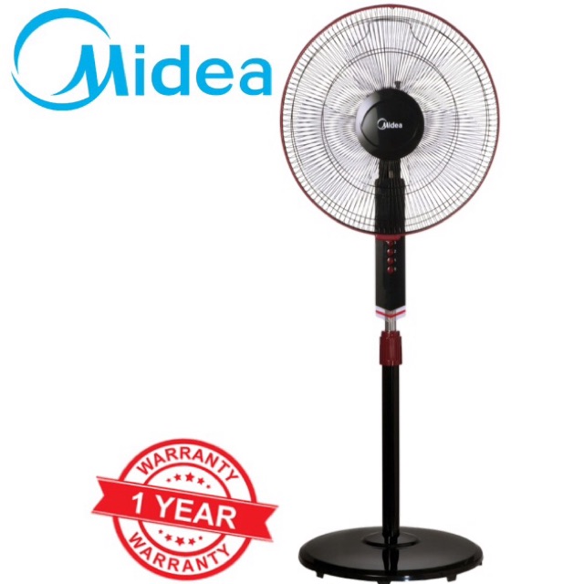 Midea Stand Fan 16 Mf16fs10n Shopee Malaysia