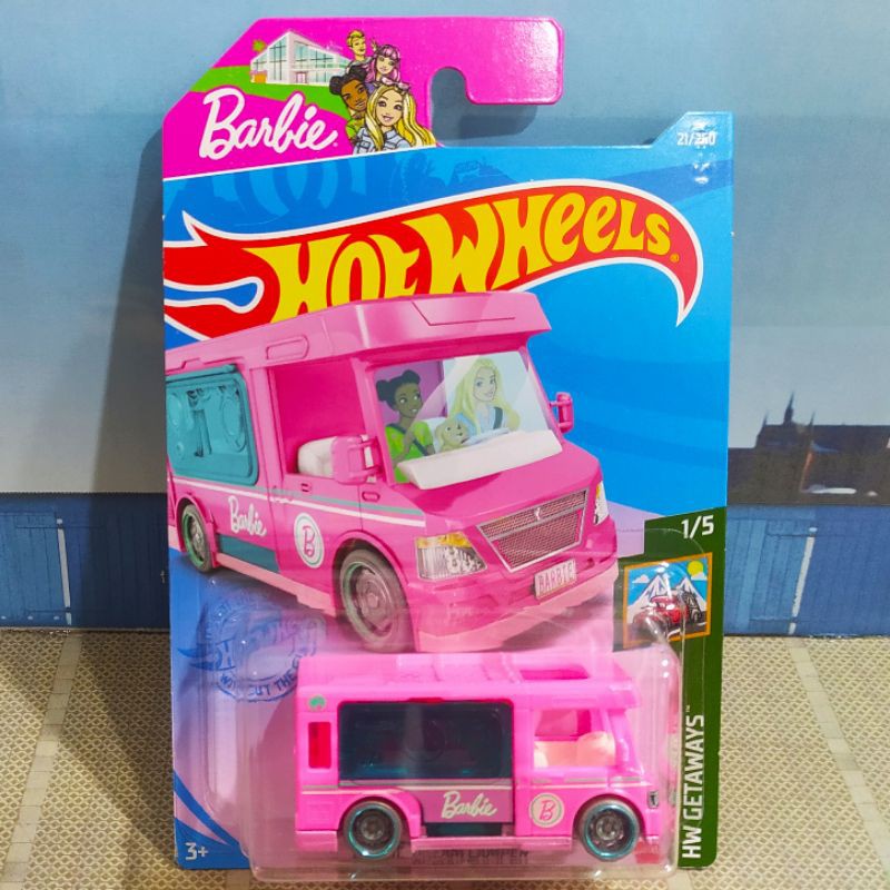 barbie hot wheels van