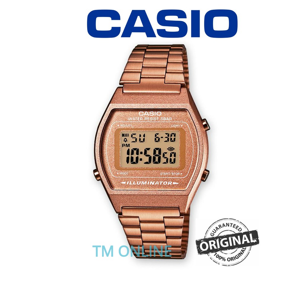 casio watch rose