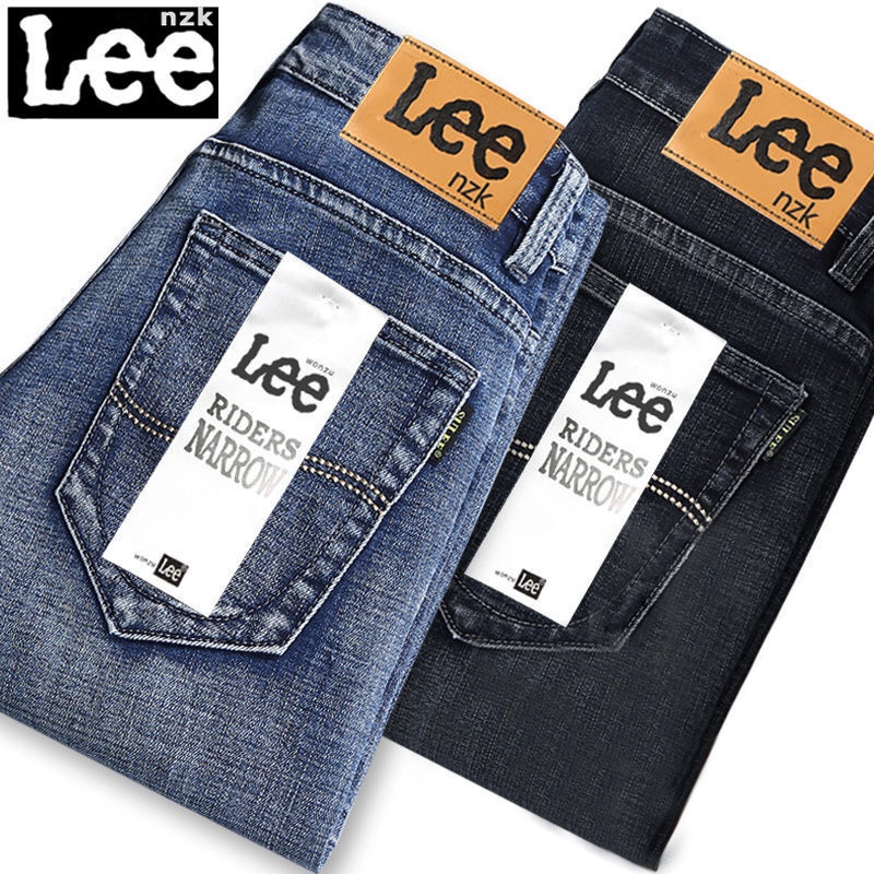 ??Men's Straight Jeans Summer Large Size Loose  Casual Lee Nzk Pants
