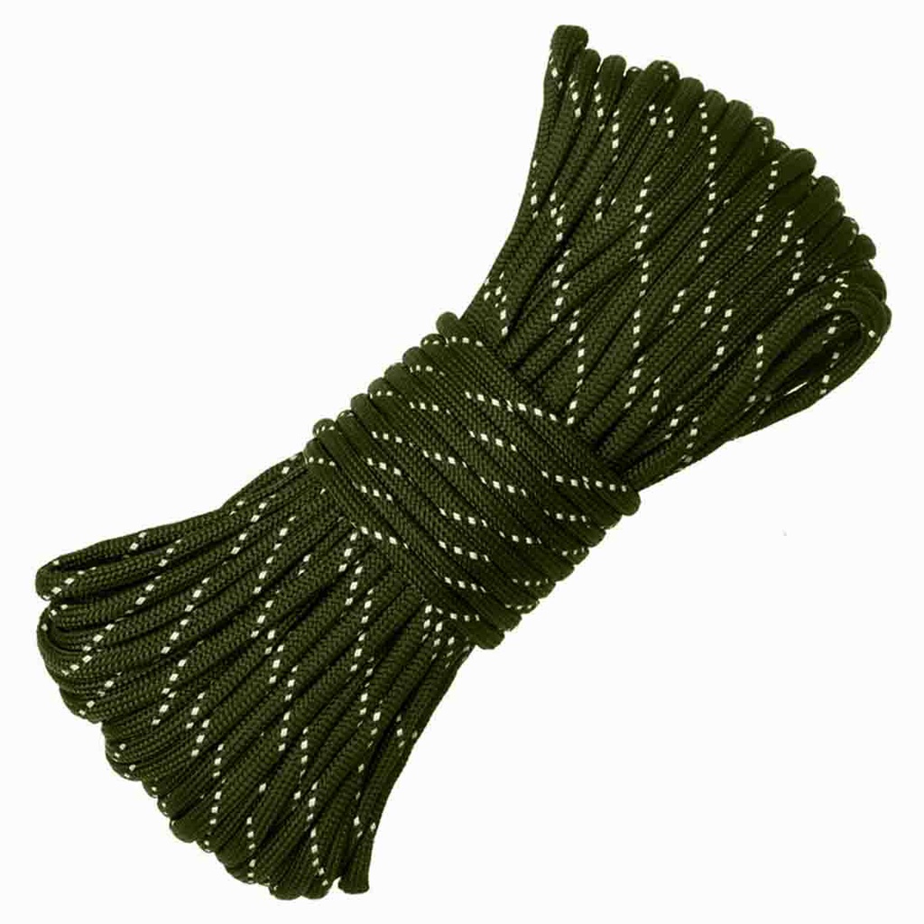 REFLECTIVE TENT ROPE 2.5MM STRAND CORE 5M 10M OUTDOOR CAMPING HIKING PARACORD CORD TALI KHEMAH