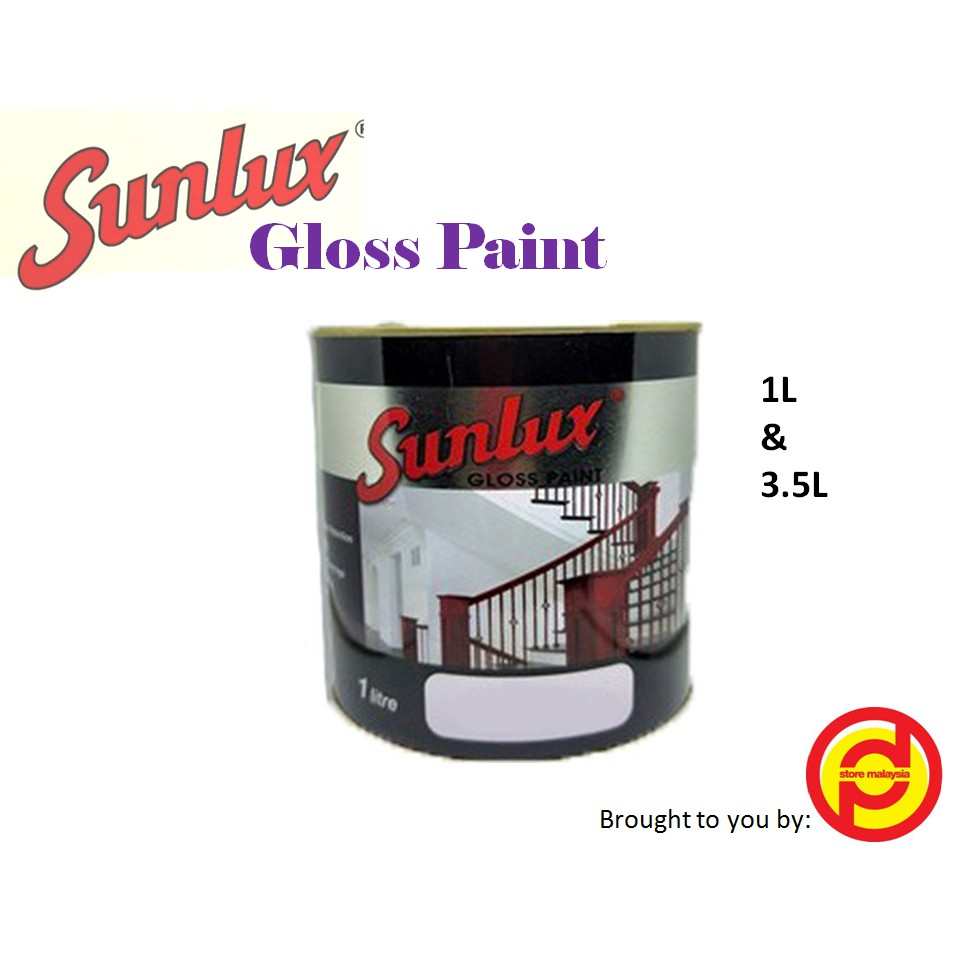 Sunlux Gross Paint Wood Metal Paint Cat  Kayu  dan  Besi  