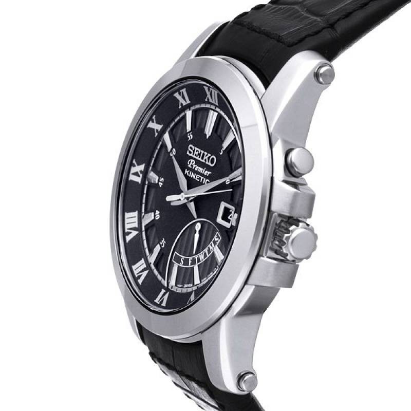 seiko premier black
