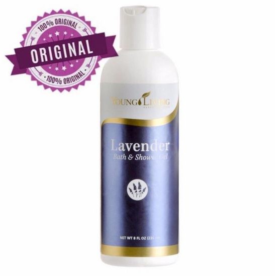 Living Young ESSENTIAL OIL Lavender Bath & Shower Gel * 236ml / 8oz