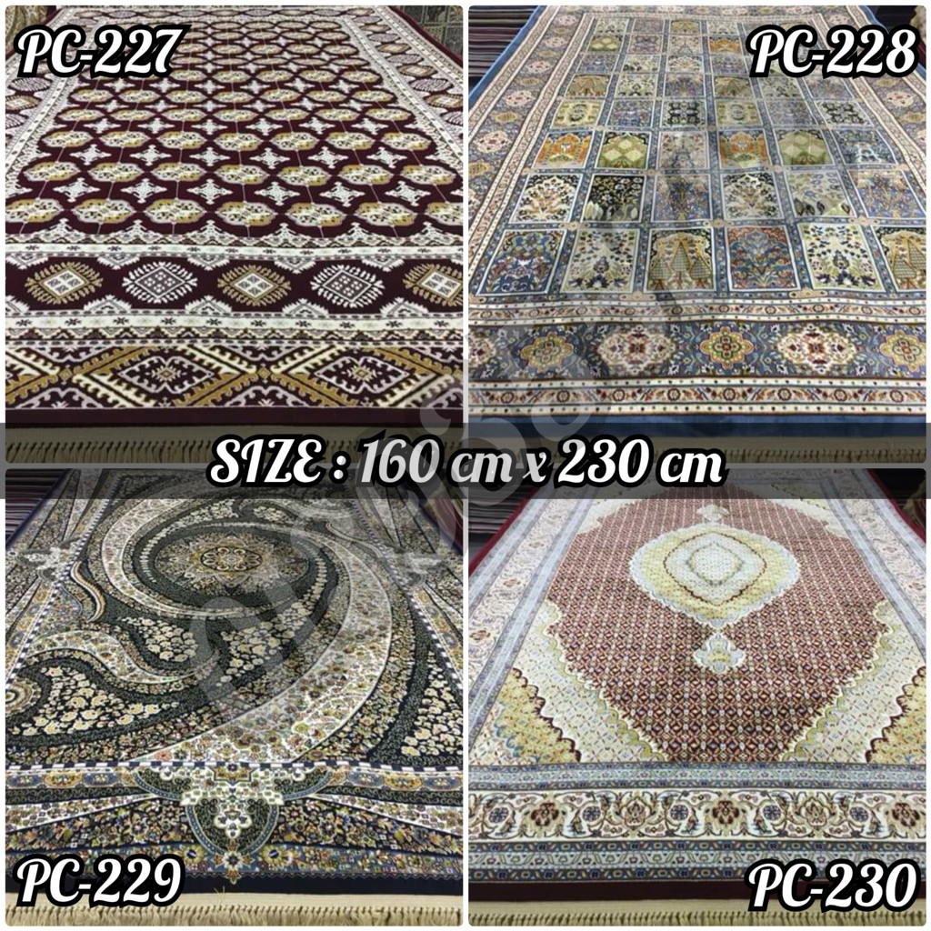 Turkey Carpet 160 x 230 (25mm) | Shopee Malaysia