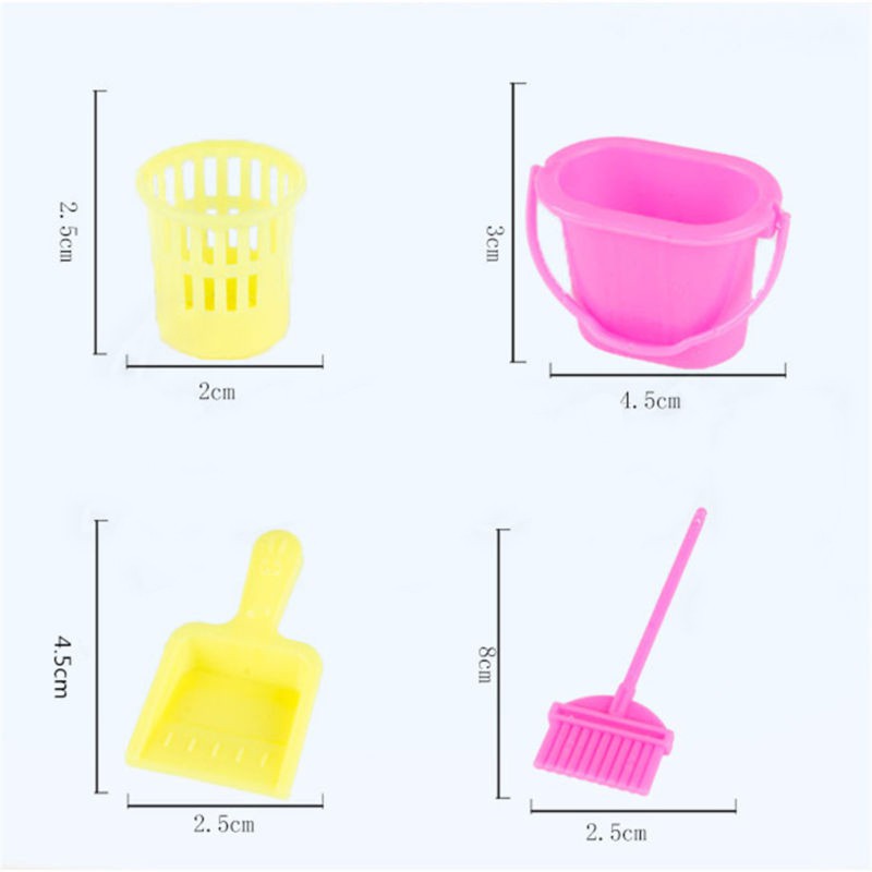 barbie cleaning set