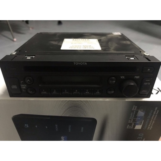 Toyota vios NCP 42 original radio CD player Used FUJITSU | Shopee Malaysia