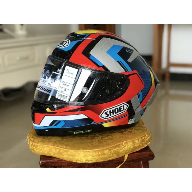 Free Visor Shoei X14 Motorcycle Sport Riding Full Face Helmet Shopee Malaysia