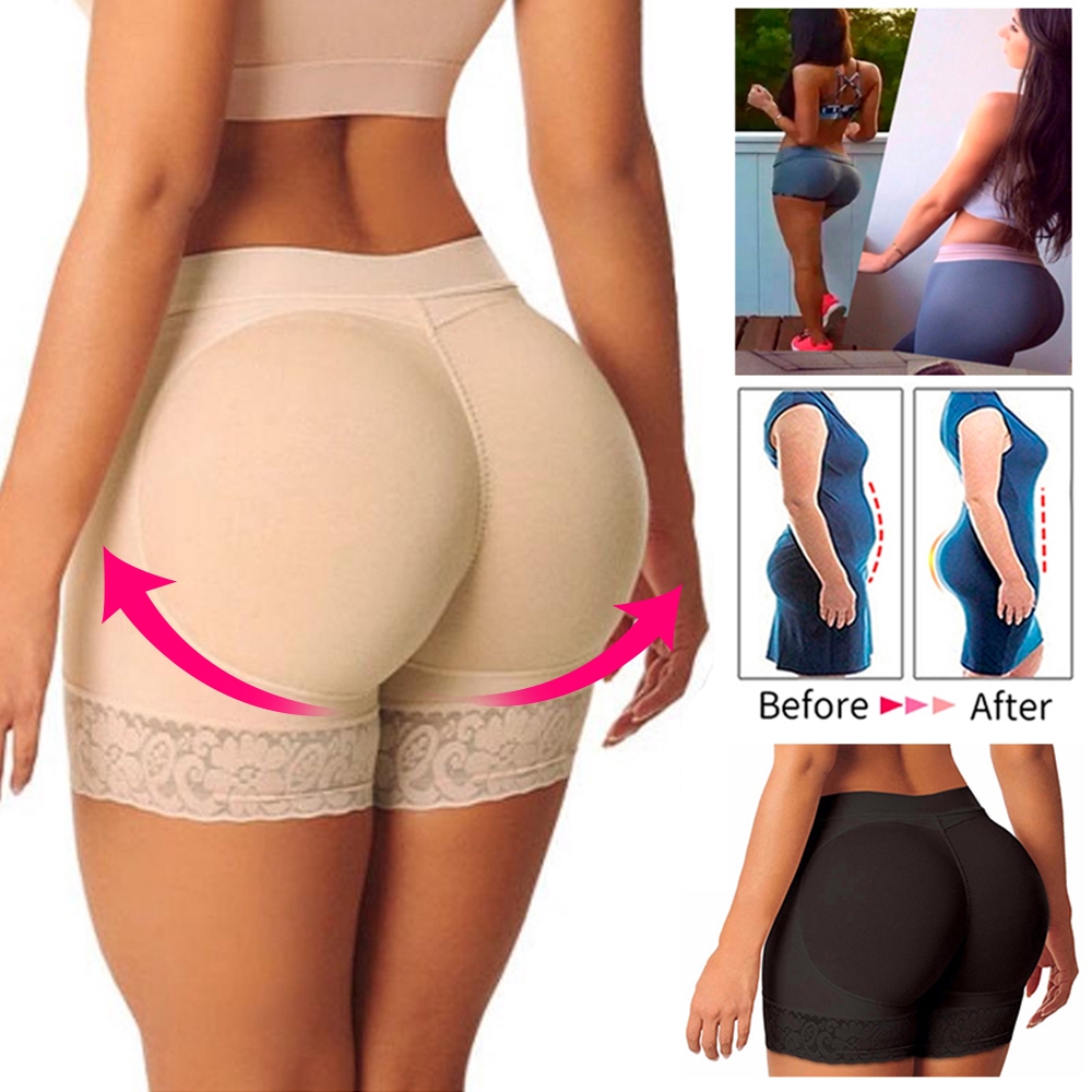 Body Shaper Panty Padded Pad Butt Lifter Booty Hip Enhancer Shapewear Shopee Malaysia