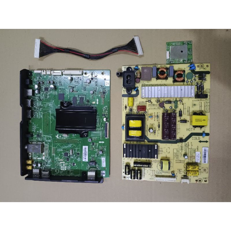 Toshiba 43u6750vm Power Supply System Board Tcon Lvds Wireless Tv Sparepart VD