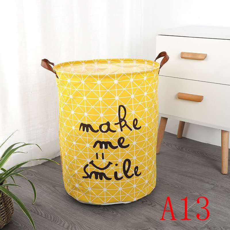 🇲🇾Ready Stock Large Size Laundry Basket Clothes Storage Box Large-Capacity Waterproof Folding Dirty Clothes Baskets