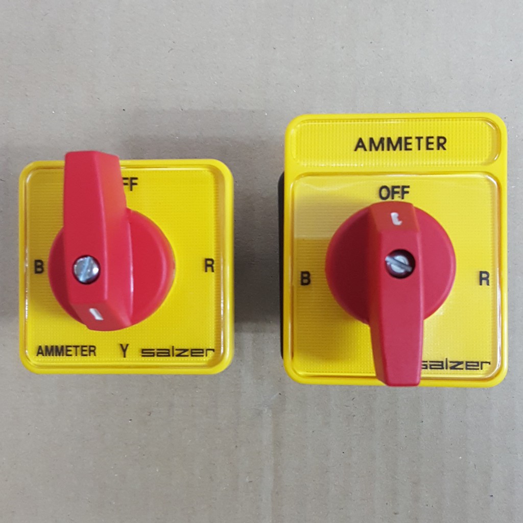 SALZER Ammeter Selector Switch 10A 16A S10 S16 s1061325 s1661325