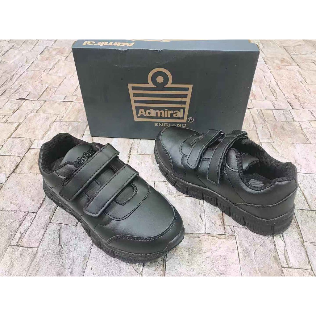 Admiral school shoes 818 black PU Tape School Shoes Shopee Malaysia