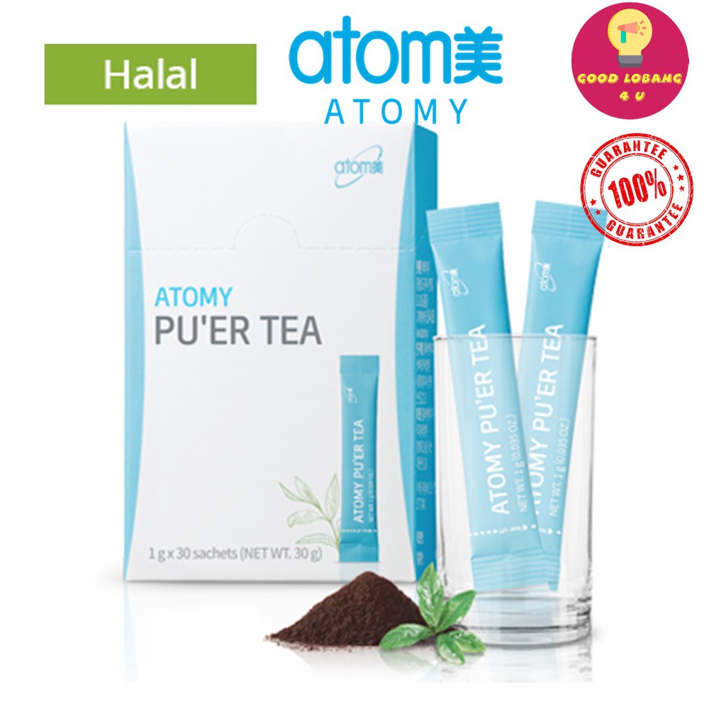 Ready Stock Atomy Slim Body Puer Tea 1g 1 Stick