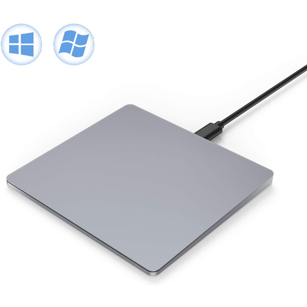Wired USB Touchpad | Slim Trackpad With 2 Buttons For PC & Laptop | Plug & Play, Compact Design For Embedded Mounting