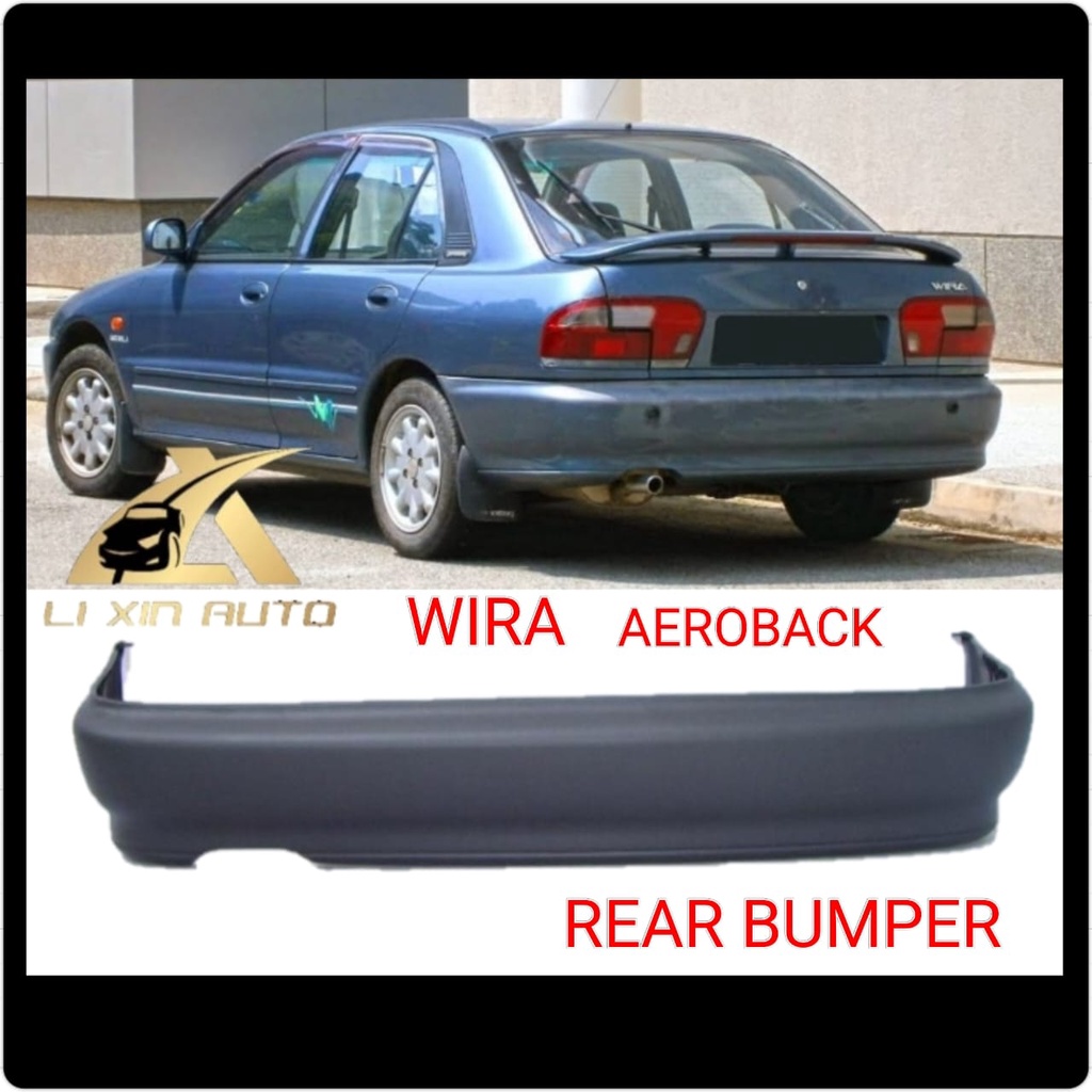 PROTON WIRA AEROBACK REAR BUMPER ( BELAKANG BUMPER ) Shopee Malaysia