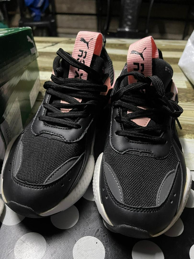 puma rsx black rose gold