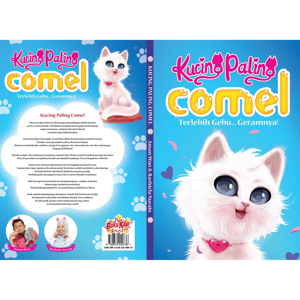 SIRI KUCING VIRAL] 5 Buku Kucing BLINK  Shopee Malaysia