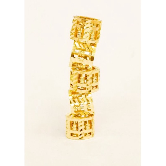 916 Gold 360 Abacus Charms / 916 Emas Cham 360 Abakus / 916黄金算不完吊坠