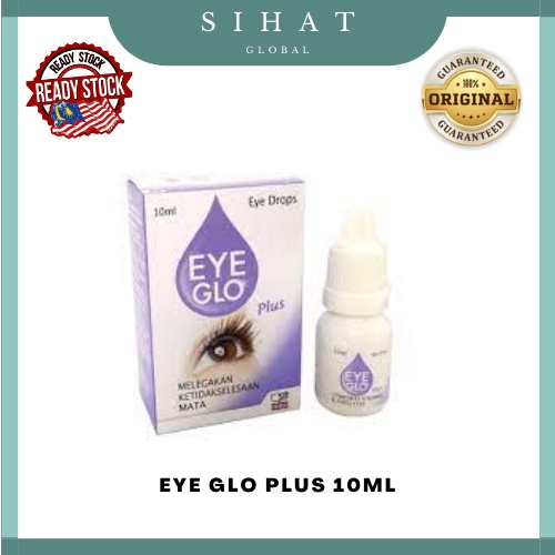Eye Glo Plus Eye Drops (10ml) EXP5/24 Shopee Malaysia