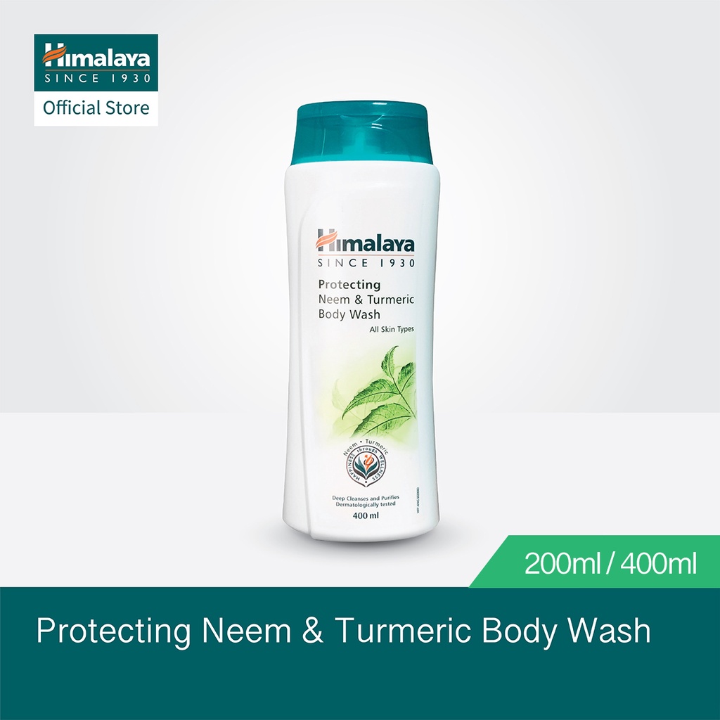 HIMALAYA Protecting Neem & Turmeric Body Wash (400ml) Shopee Malaysia