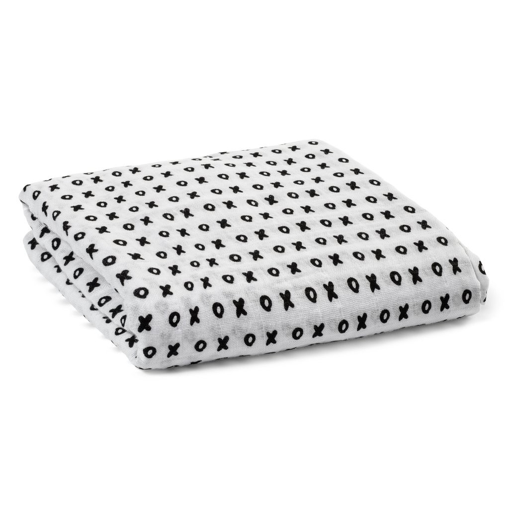 Cotton Muslin Swaddle (xoxo)