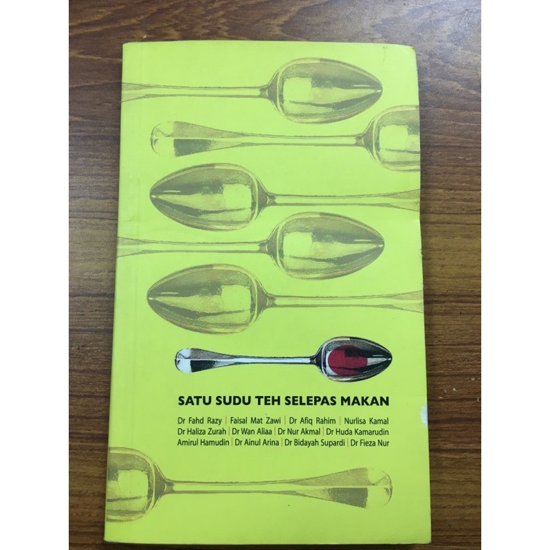 Buku Terpakai Satu Sudu Teh Selepas Makan Rak 79 Shopee Malaysia