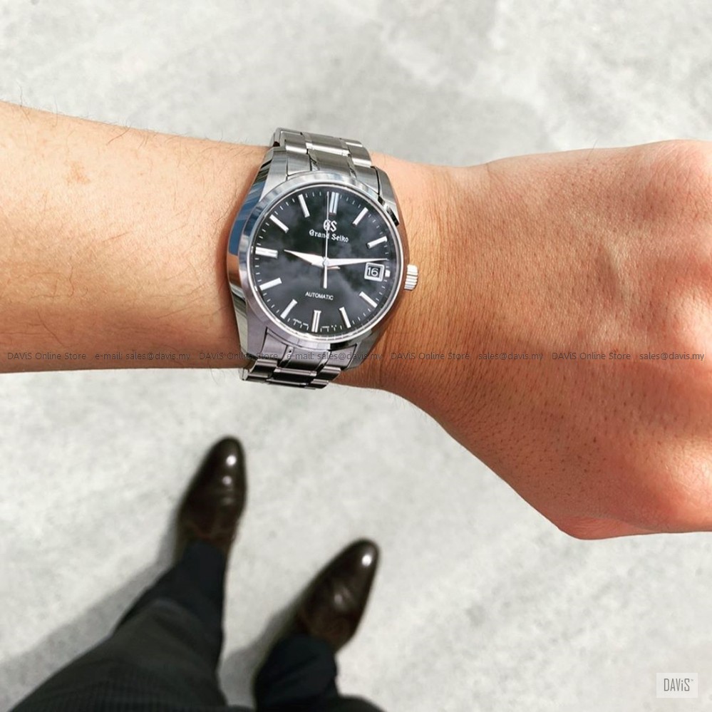 Grand Seiko SBGR317 Men's Watch Heritage Automatic Date SS Bracelet Black  *Original | Shopee Malaysia