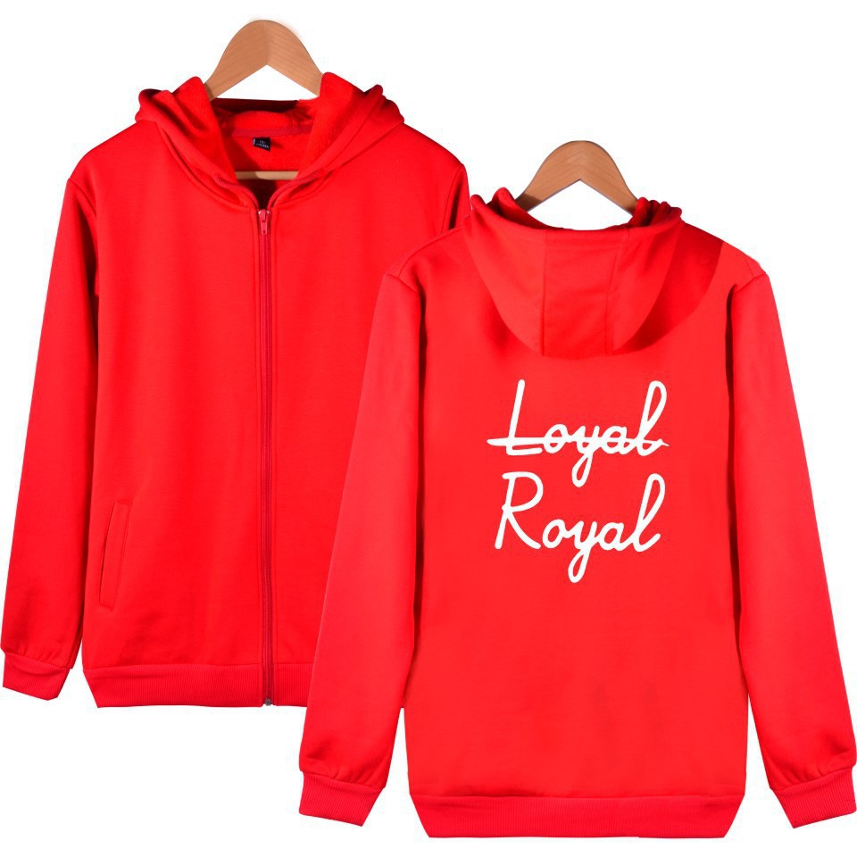 bts v loyal royal hoodie