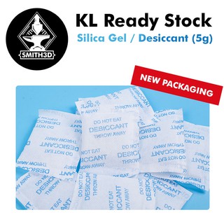 Silica Gel/ Desiccant 5g Food Safe Moisture Absorbing Packs Prevents Moisture Nonwoven Fabric Packaging