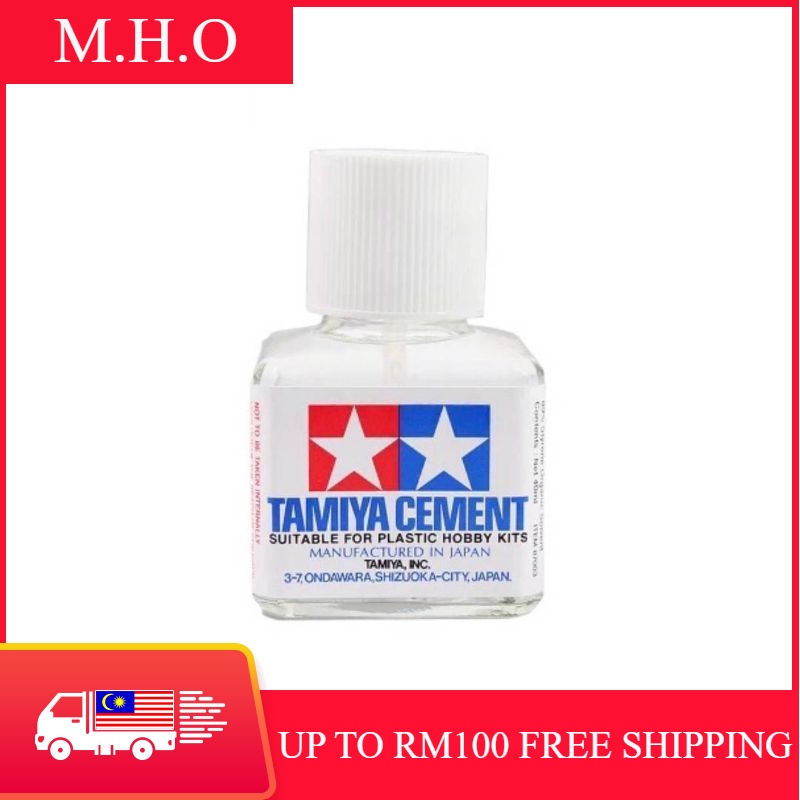 Tamiya Cement 40ML For Plastic Model Kit | Shopee Malaysia